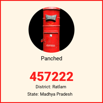Panched pin code, district Ratlam in Madhya Pradesh