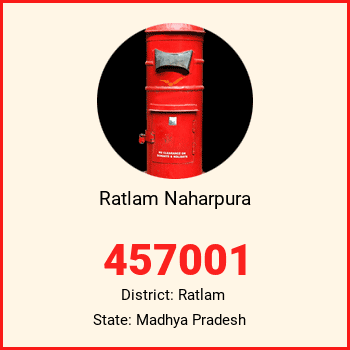 Ratlam Naharpura pin code, district Ratlam in Madhya Pradesh