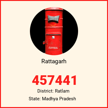 Rattagarh pin code, district Ratlam in Madhya Pradesh