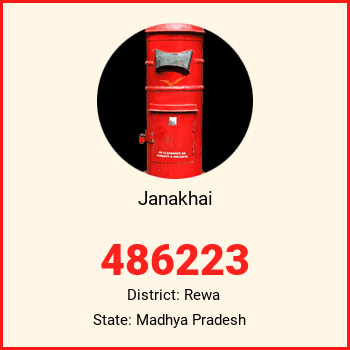 Janakhai pin code, district Rewa in Madhya Pradesh