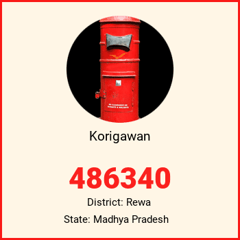 Korigawan pin code, district Rewa in Madhya Pradesh