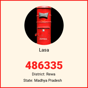 Lasa pin code, district Rewa in Madhya Pradesh