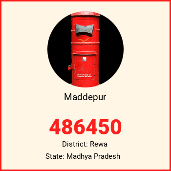 Maddepur pin code, district Rewa in Madhya Pradesh
