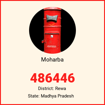 Moharba pin code, district Rewa in Madhya Pradesh