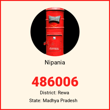 Nipania pin code, district Rewa in Madhya Pradesh