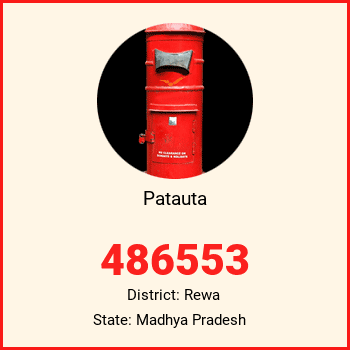 Patauta pin code, district Rewa in Madhya Pradesh