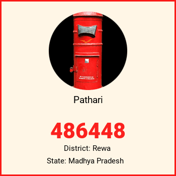 Pathari pin code, district Rewa in Madhya Pradesh