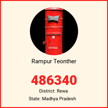 Rampur Teonther pin code, district Rewa in Madhya Pradesh