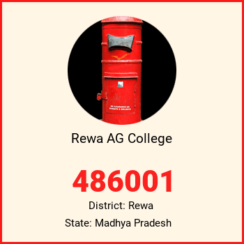 Rewa AG College pin code, district Rewa in Madhya Pradesh