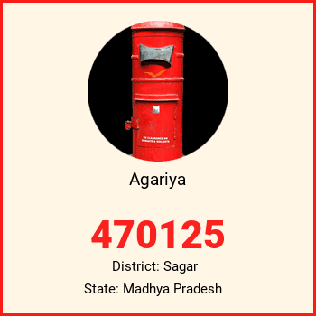 Agariya pin code, district Sagar in Madhya Pradesh