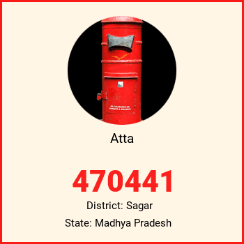 Atta pin code, district Sagar in Madhya Pradesh