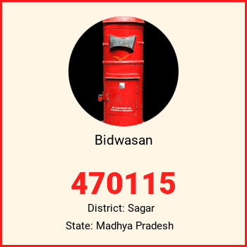Bidwasan pin code, district Sagar in Madhya Pradesh