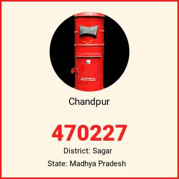 Chandpur pin code, district Sagar in Madhya Pradesh