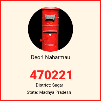 Deori Naharmau pin code, district Sagar in Madhya Pradesh