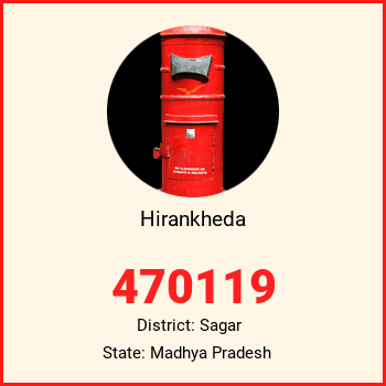 Hirankheda pin code, district Sagar in Madhya Pradesh