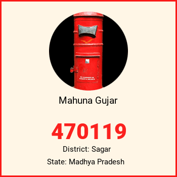 Mahuna Gujar pin code, district Sagar in Madhya Pradesh