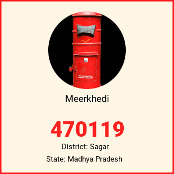Meerkhedi pin code, district Sagar in Madhya Pradesh