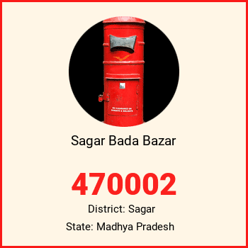 Sagar Bada Bazar pin code, district Sagar in Madhya Pradesh