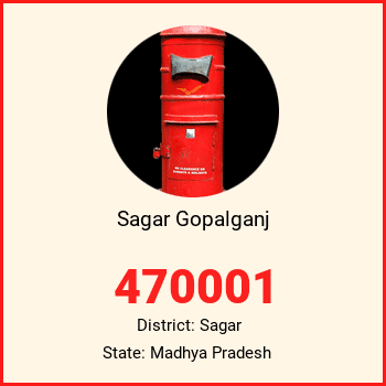 Sagar Gopalganj pin code, district Sagar in Madhya Pradesh