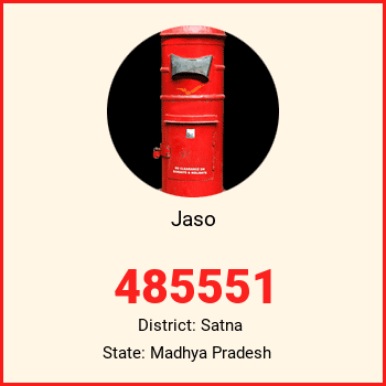 Jaso pin code, district Satna in Madhya Pradesh
