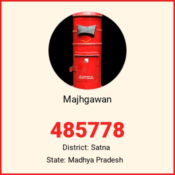 Majhgawan pin code, district Satna in Madhya Pradesh