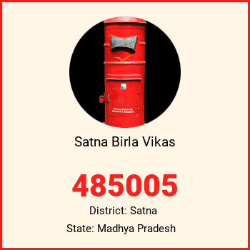 Satna Birla Vikas pin code, district Satna in Madhya Pradesh