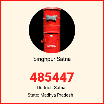 Singhpur Satna pin code, district Satna in Madhya Pradesh