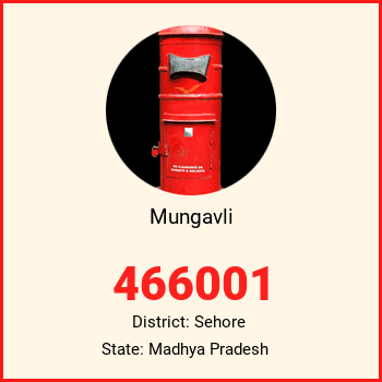 Mungavli pin code, district Sehore in Madhya Pradesh