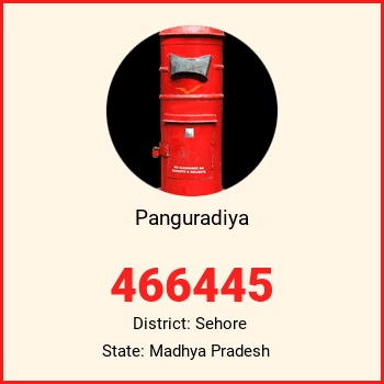 Panguradiya pin code, district Sehore in Madhya Pradesh