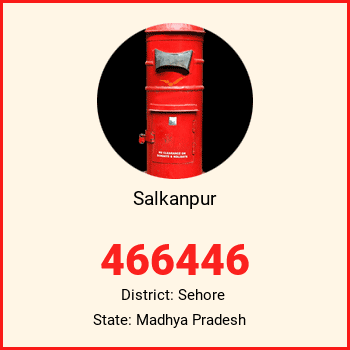 Salkanpur pin code, district Sehore in Madhya Pradesh
