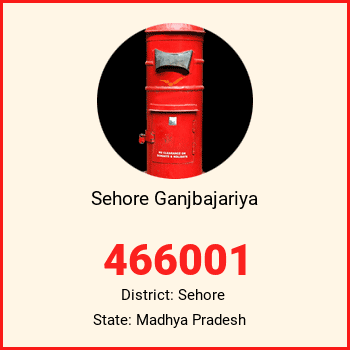 Sehore Ganjbajariya pin code, district Sehore in Madhya Pradesh