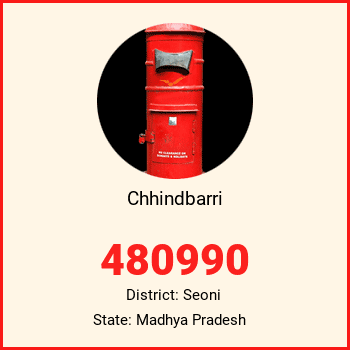 Chhindbarri pin code, district Seoni in Madhya Pradesh