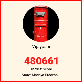 Vijaypani pin code, district Seoni in Madhya Pradesh