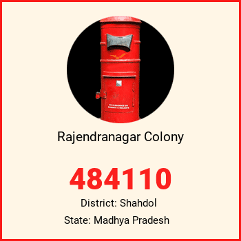 Rajendranagar Colony pin code, district Shahdol in Madhya Pradesh