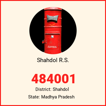 Shahdol R.S. pin code, district Shahdol in Madhya Pradesh