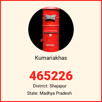 Kumariakhas pin code, district Shajapur in Madhya Pradesh