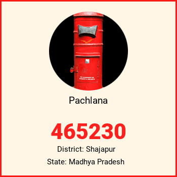 Pachlana pin code, district Shajapur in Madhya Pradesh