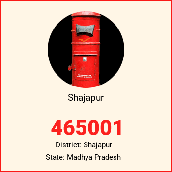 Shajapur pin code, district Shajapur in Madhya Pradesh