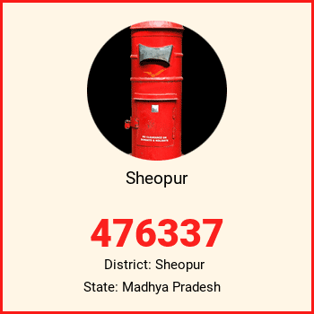 Sheopur pin code, district Sheopur in Madhya Pradesh