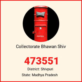 Collectorate Bhawan Shiv pin code, district Shivpuri in Madhya Pradesh
