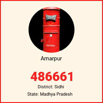 Amarpur pin code, district Sidhi in Madhya Pradesh
