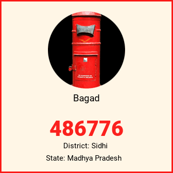 Bagad pin code, district Sidhi in Madhya Pradesh