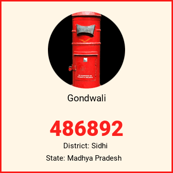 Gondwali pin code, district Sidhi in Madhya Pradesh