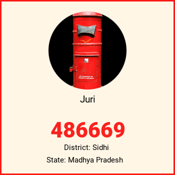Juri pin code, district Sidhi in Madhya Pradesh