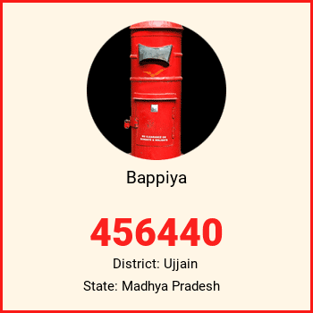 Bappiya pin code, district Ujjain in Madhya Pradesh