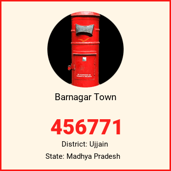Barnagar Town pin code, district Ujjain in Madhya Pradesh