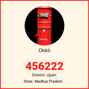 Chikli pin code, district Ujjain in Madhya Pradesh