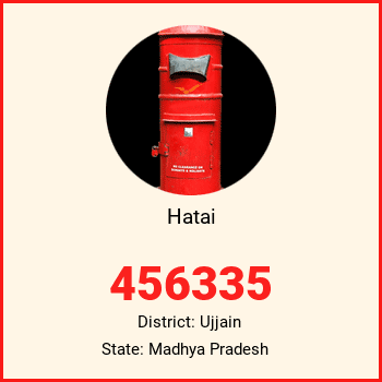 Hatai pin code, district Ujjain in Madhya Pradesh