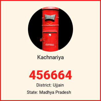 Kachnariya pin code, district Ujjain in Madhya Pradesh