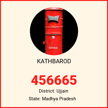 KATHBAROD pin code, district Ujjain in Madhya Pradesh